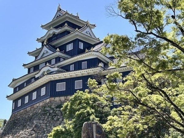 画像：岡山城