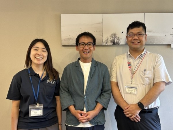 画像：（左から）矢野さん、能政さん、高山さん