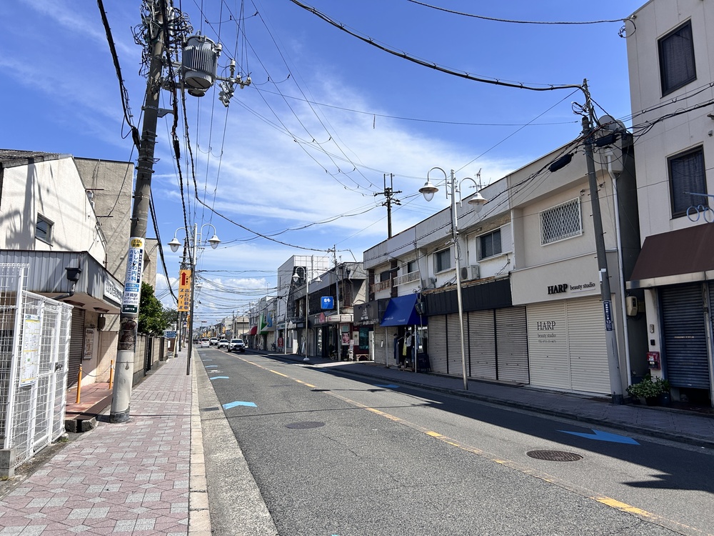 北助松商店街の様子
